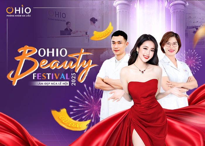 OHIO BEAUTY FESTIVAL 2025: Đẹp Mọi Góc Nhìn - Tái Sinh Nhan Sắc Mùa Lễ Hội - Phòng khám da liễu OHIO OHIO BEAUTY FESTIVAL 2025: Đẹp Mọi Góc Nhìn - Tái Sinh Nhan Sắc Mùa Lễ Hội