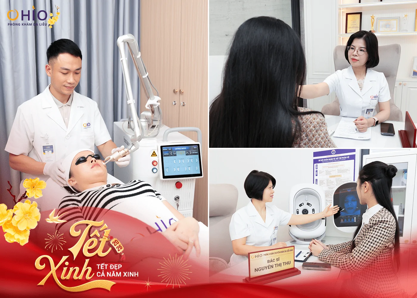 TẾT XINH 2026 – Tết đẹp cả năm XINH: Khởi đầu làm đẹp để rạng rỡ suốt 365 ngày - Phòng khám da liễu OHIO TẾT XINH 2026 – Tết đẹp cả năm XINH: Khởi đầu làm đẹp để rạng rỡ suốt 365 ngày