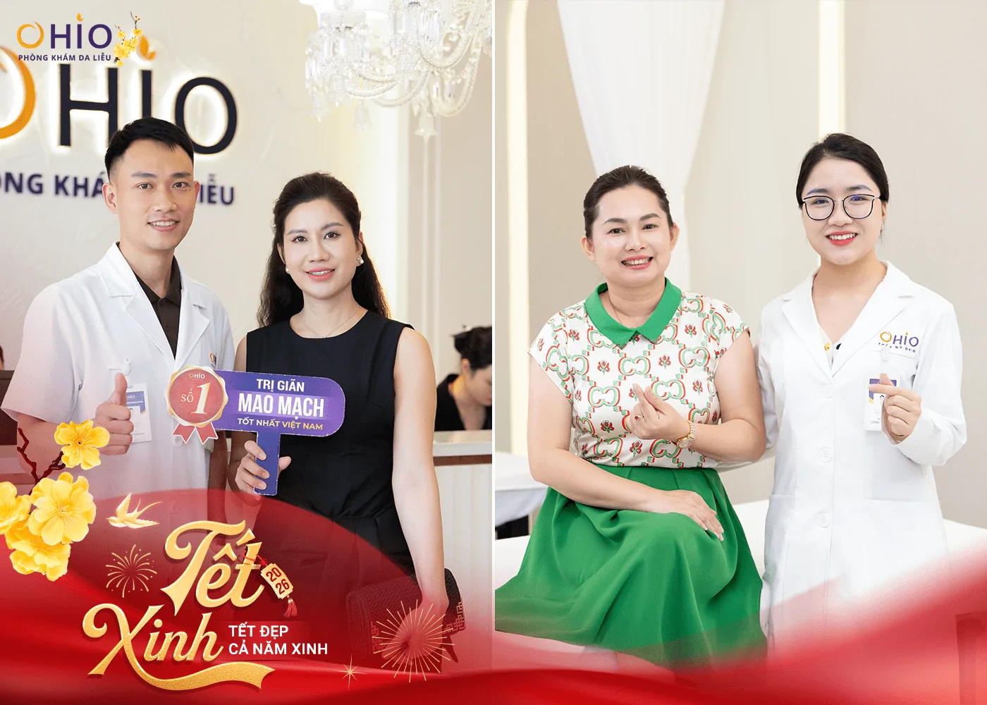 TẾT XINH 2026 – Tết đẹp cả năm XINH: Khởi đầu làm đẹp để rạng rỡ suốt 365 ngày - Phòng khám da liễu OHIO TẾT XINH 2026 – Tết đẹp cả năm XINH: Khởi đầu làm đẹp để rạng rỡ suốt 365 ngày