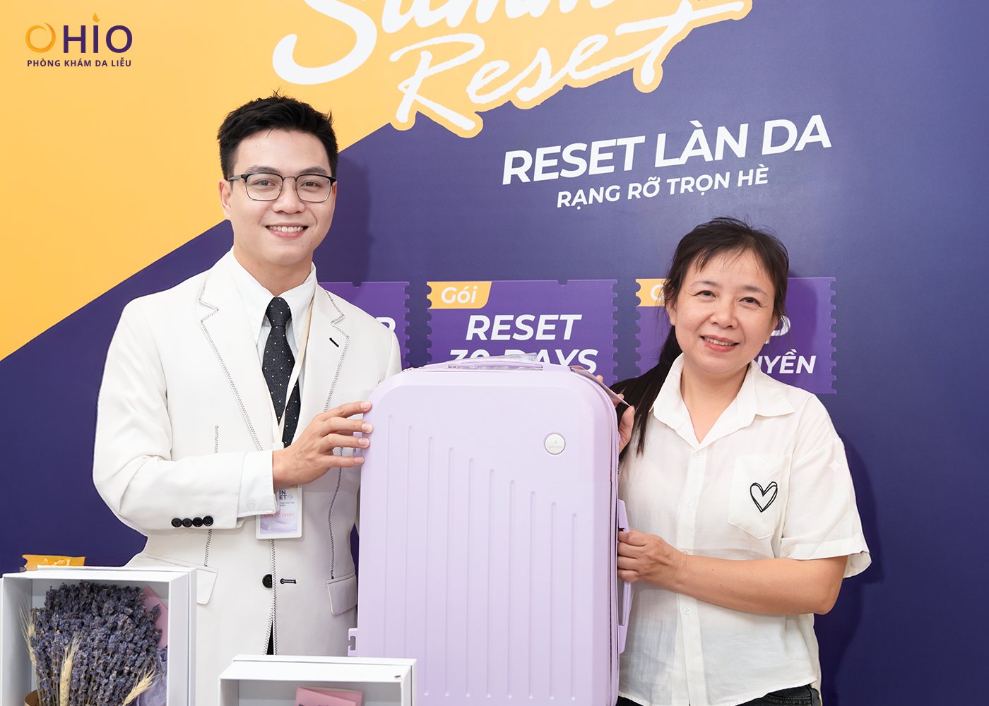 “SKIN RESET DAY” - Ngày hội tái tạo làn da tại OHIO thu hút đông đảo khách hàng tham gia - Phòng khám da liễu OHIO “SKIN RESET DAY” - Ngày hội tái tạo làn da tại OHIO thu hút đông đảo khách hàng tham gia