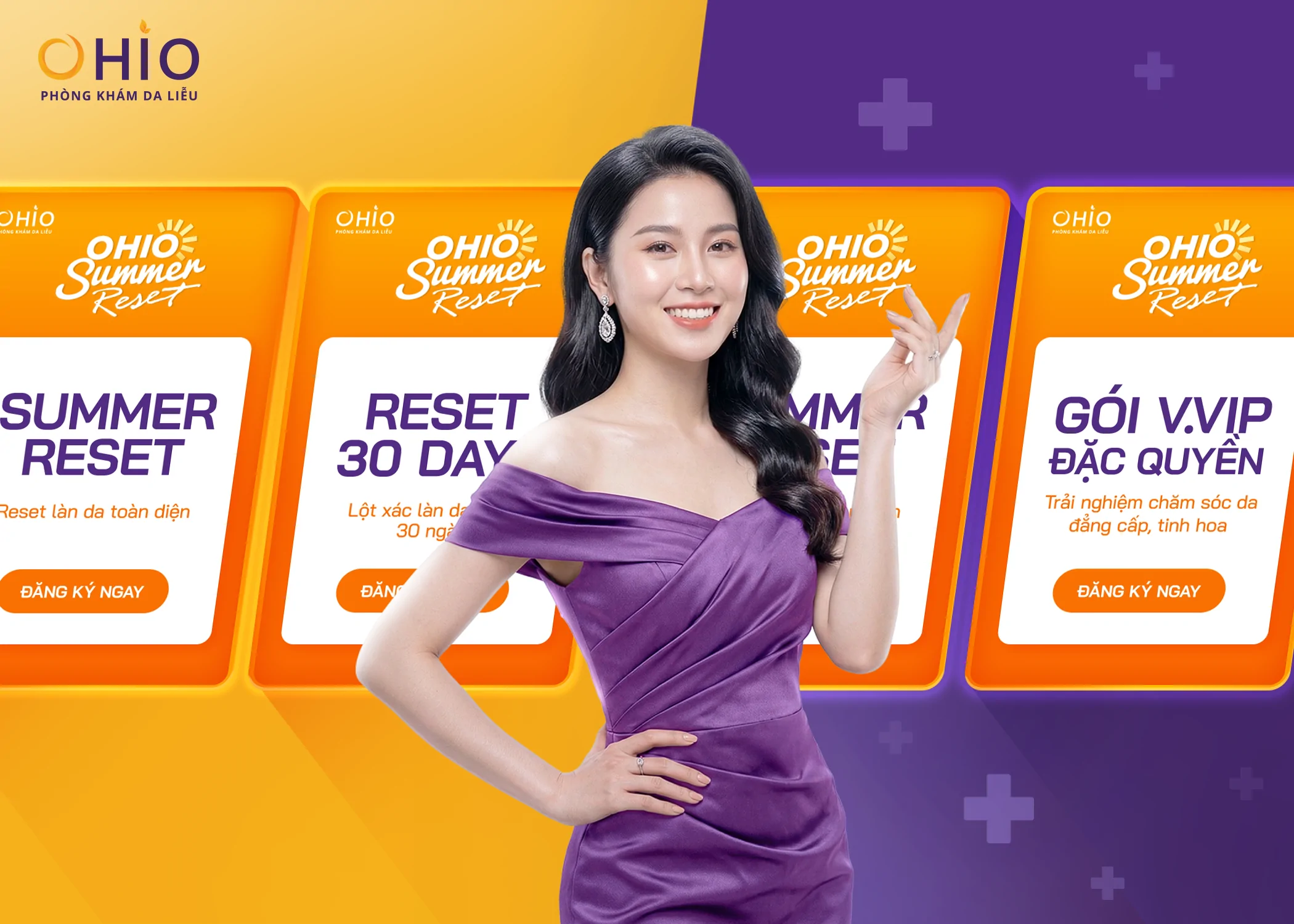 OHIO RA MẮT CHIẾN DỊCH “OHIO SUMMER RESET - RESET LÀN DA, RẠNG RỠ TRỌN HÈ” - Phòng khám da liễu OHIO OHIO RA MẮT CHIẾN DỊCH “OHIO SUMMER RESET - RESET LÀN DA, RẠNG RỠ TRỌN HÈ”