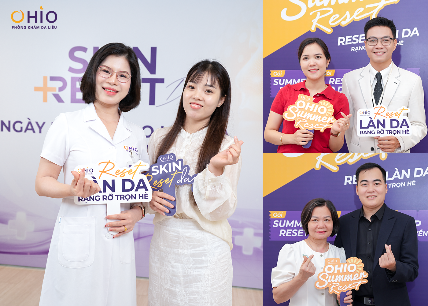 “SKIN RESET DAY” - Ngày hội tái tạo làn da tại OHIO thu hút đông đảo khách hàng tham gia - Phòng khám da liễu OHIO “SKIN RESET DAY” - Ngày hội tái tạo làn da tại OHIO thu hút đông đảo khách hàng tham gia