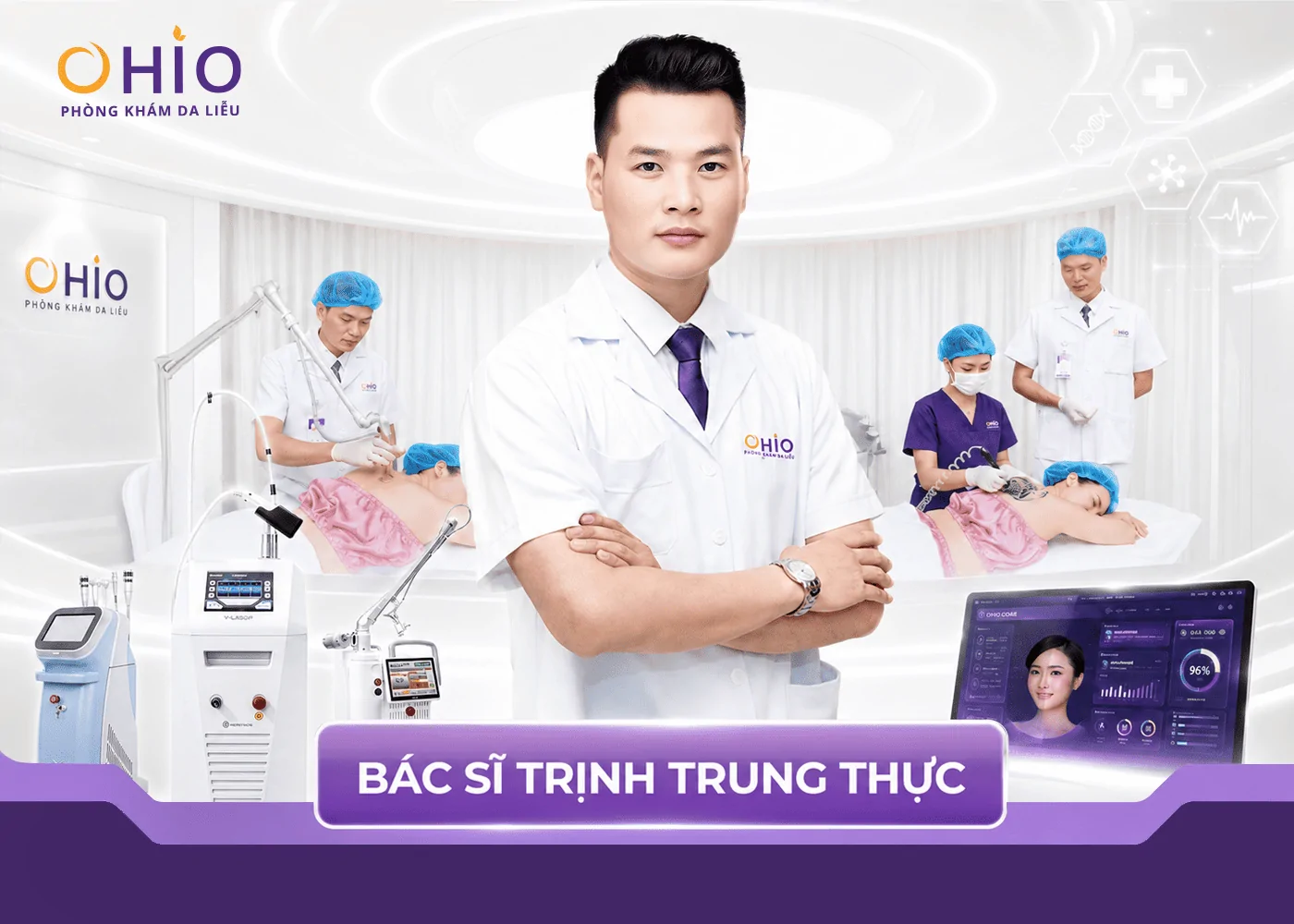 Điều trị viêm nang lông bằng công nghệ cao: Hiệu quả đến đâu, có rủi ro gì? - Phòng khám da liễu OHIO Điều trị viêm nang lông bằng công nghệ cao: Hiệu quả đến đâu, có rủi ro gì?