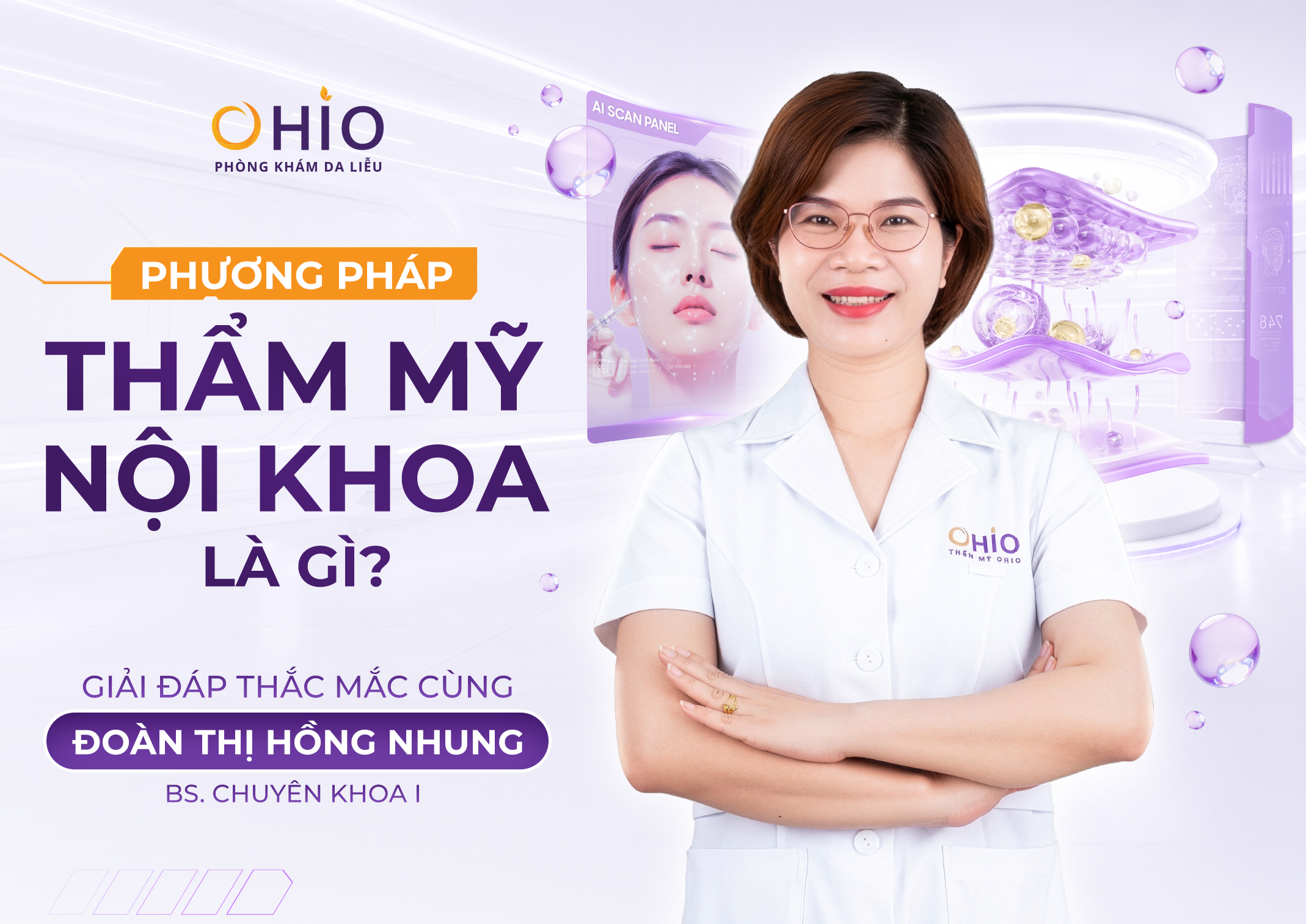 thẩm mỹ nội khoa là gì?