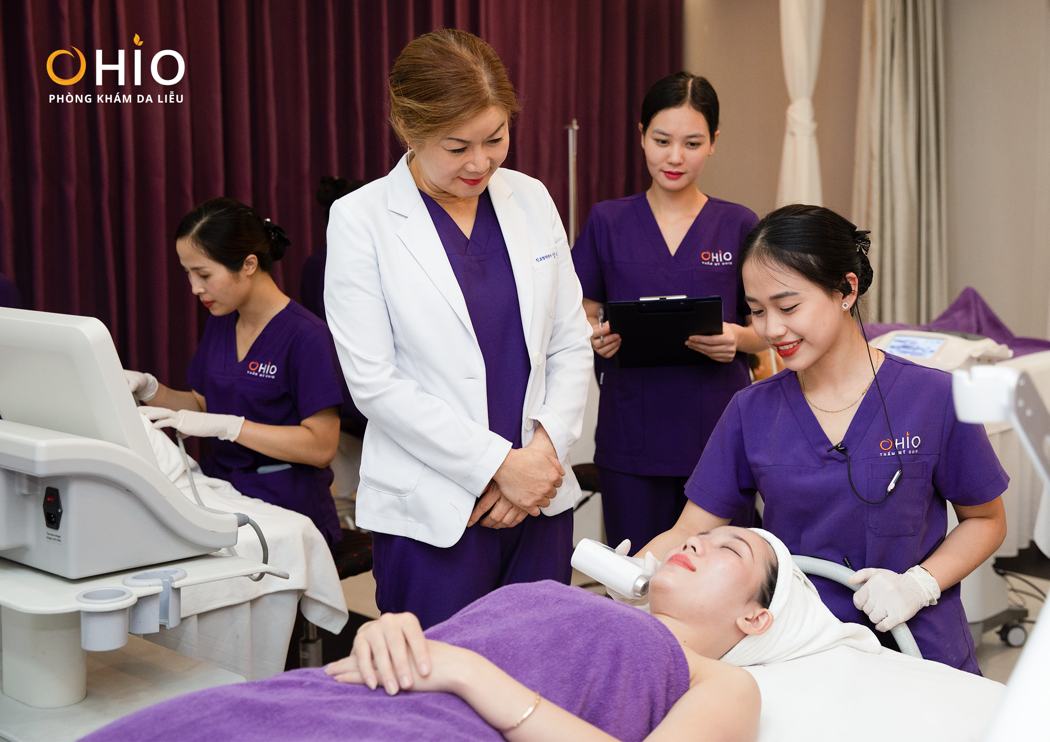 Vì sao OHIO được nhiều khách hàng lựa chọn trong điều trị chàm bớt?