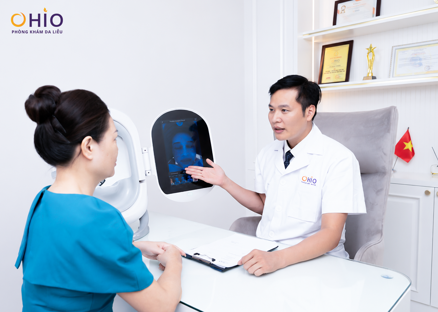 Trẻ hóa da không xâm lấn: Hành trình tìm lại nhan sắc ở tuổi 57 của hoa khôi - Phòng khám da liễu OHIO Trẻ hóa da không xâm lấn: Hành trình tìm lại nhan sắc ở tuổi 57 của hoa khôi
