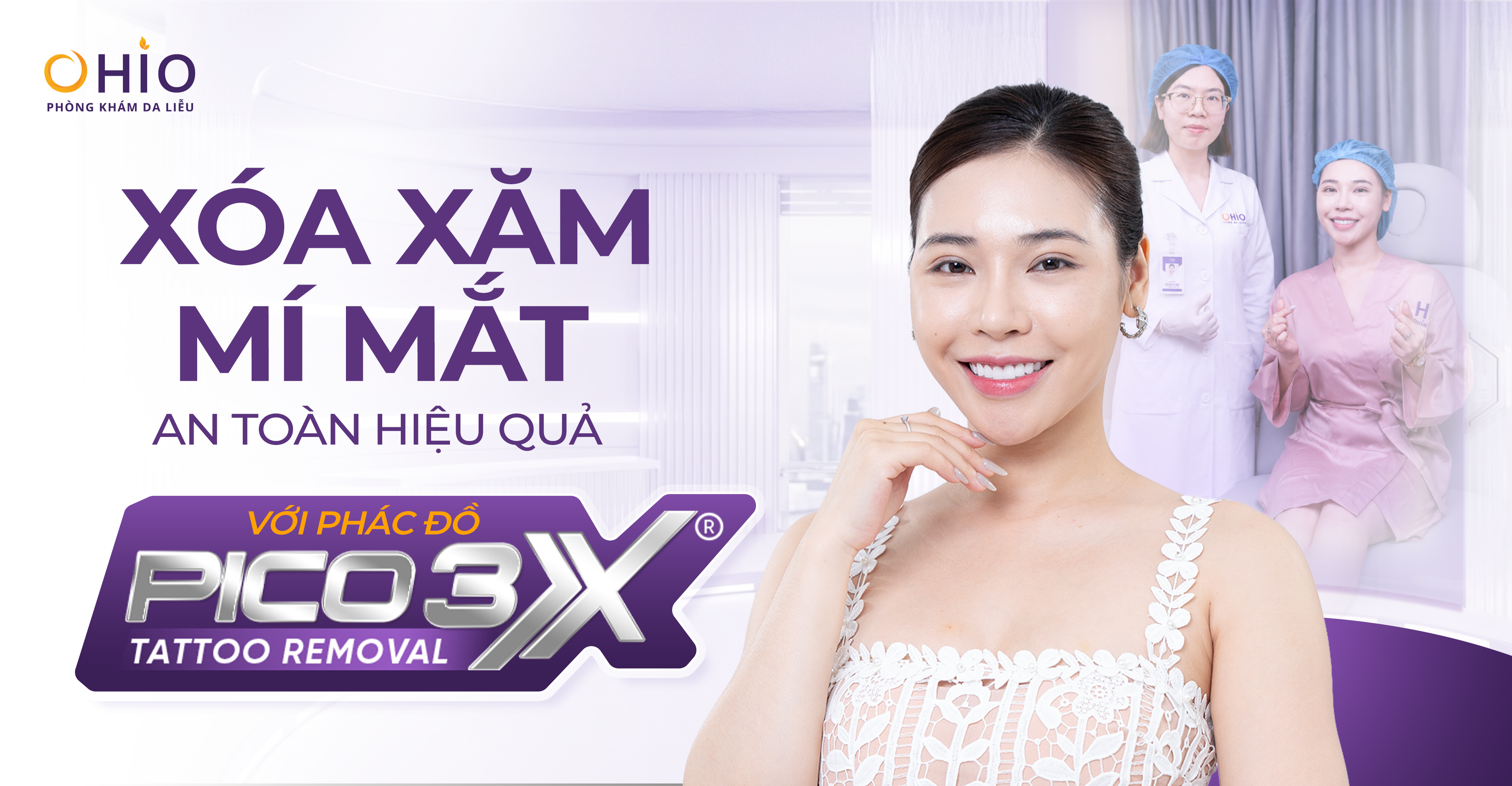Xóa xăm mí mắt