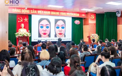 Bác sĩ CKI Đoàn Thị Hồng Nhung tham dự Hội thảo Khoa học & Đào tạo Y khoa liên tục về điều trị rám kháng trị và giãn mạch do corticoid - Phòng khám da liễu OHIO Bác sĩ CKI Đoàn Thị Hồng Nhung tham dự Hội thảo Khoa học & Đào tạo Y khoa liên tục về điều trị rám kháng trị và giãn mạch do corticoid